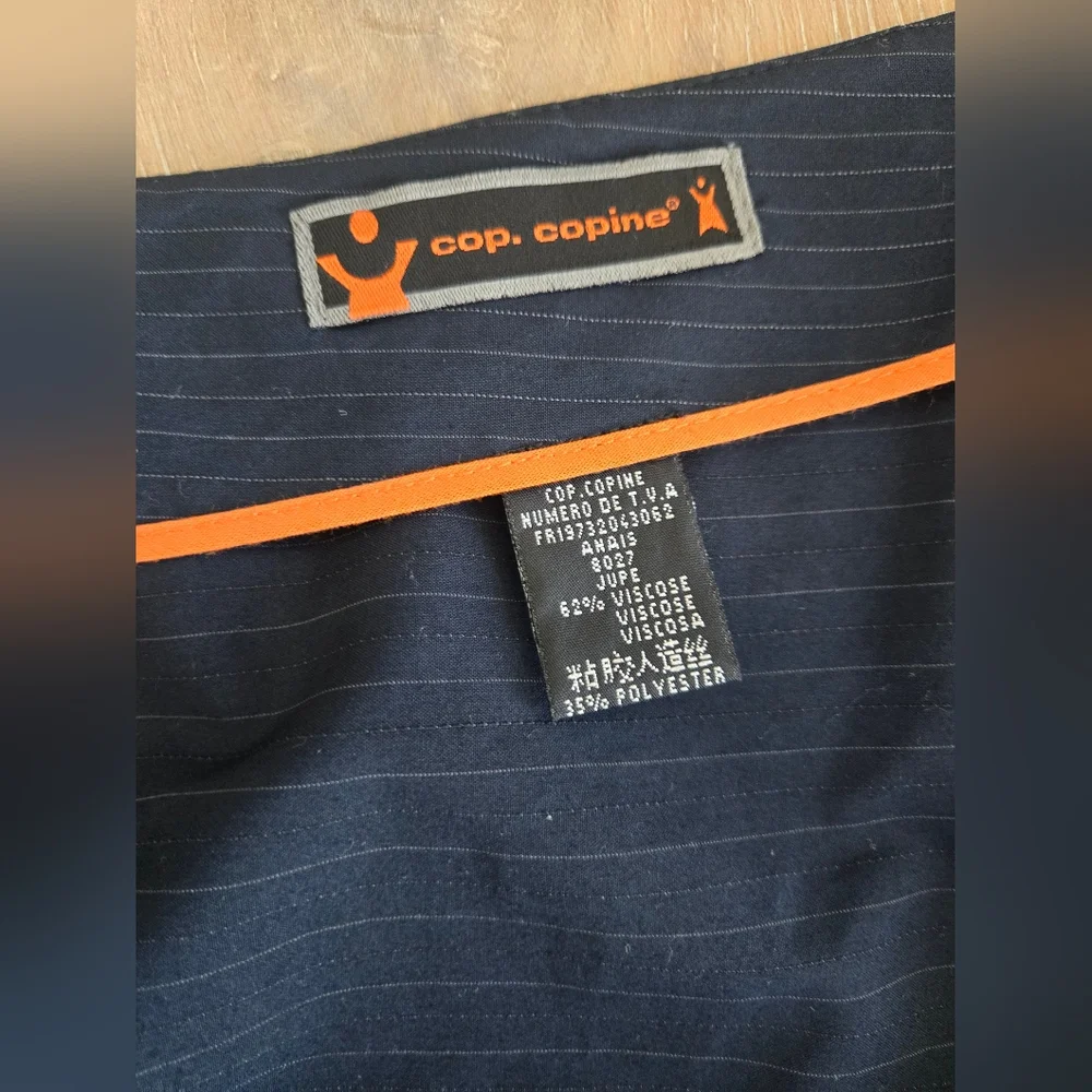 Cop. Copine Vintage Anais Wrap Skirt Size 8US 40EU - Rare Item - Picture 9 of 16